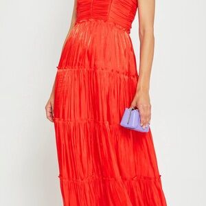 NWT Red Wedding Guest Dress